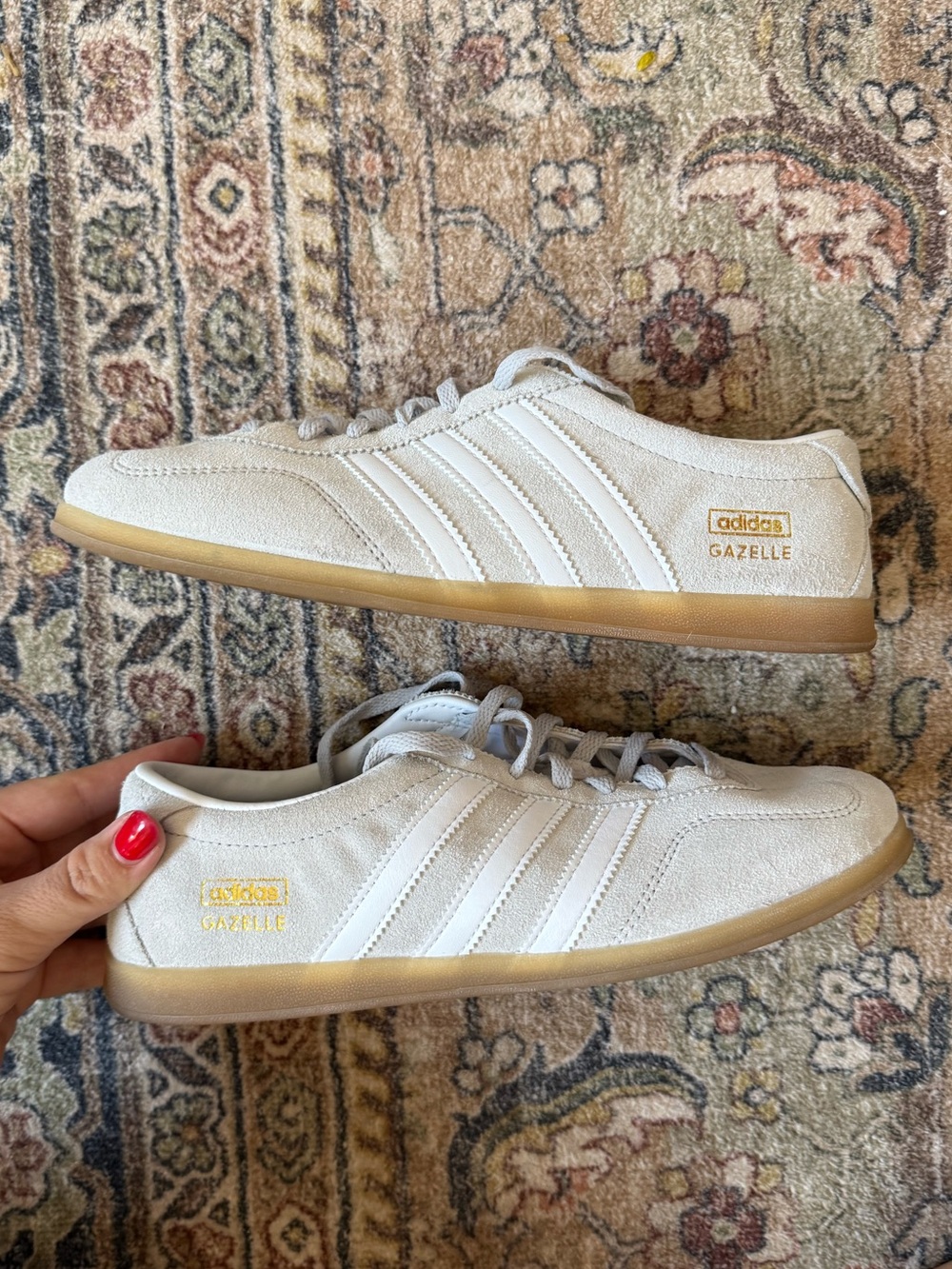 adidas Originals Gazelle Lo Pro sneakers in gray size 6.5 women's